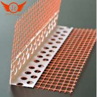 pvc corner bead/plaster bead with fiberglass mesh/pvc corner bead with fiberglass mesh